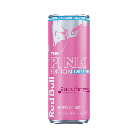 Red bull Bosvruchten smaak suikervrij 250 ml (incl statiegeld)