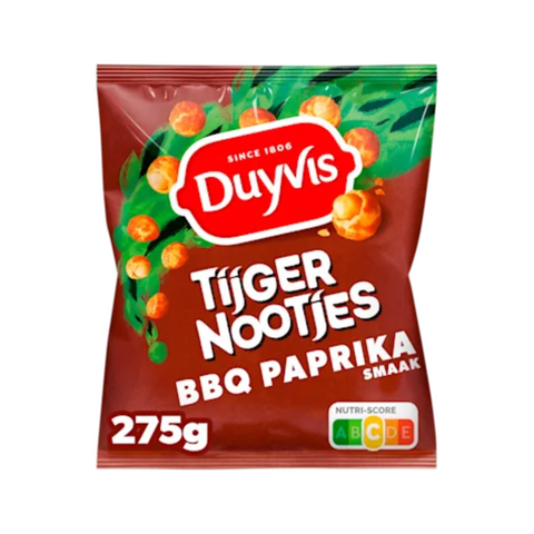 Duyvis tijgernootjes bbq paprika - 275 gram