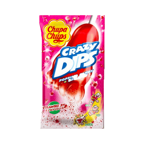 Chupa chups crazy dips aarbei