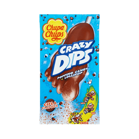 Chupa chups crazy dips cola
