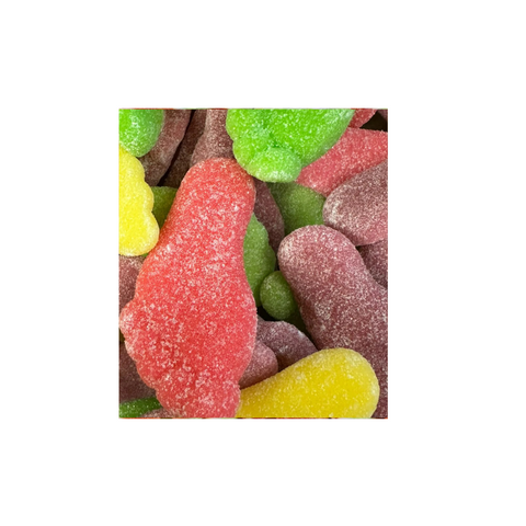 Gesuikerde Snoep Voetjes
